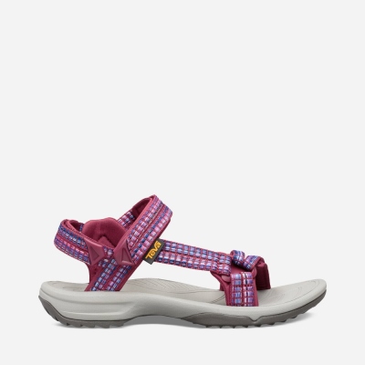 Teva Terra Fi Lite - Women's Teva Hiking Sandals - Red Purple | India (LBKG21074)